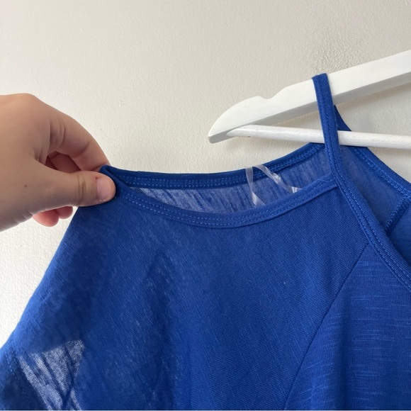 NWT NHL Tampa Lightning Cold Shoulder Blue Dress Medium - Picture 3 of 8